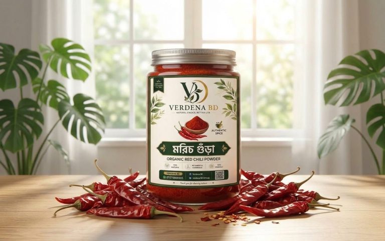 খাঁটি লাল মরিচের গুঁড়া প্রাকৃতিক মসলা